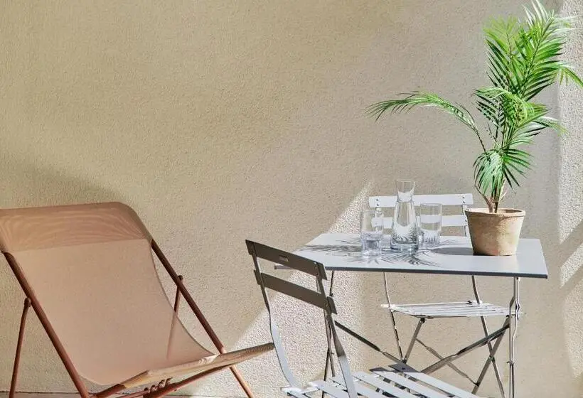 اتاق استاندارد با تراس, Hôtel Ligo By Happyculture