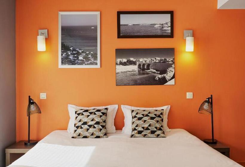 غرفة قياسية مزوَّدة بتراس, Hôtel Ligo By Happyculture