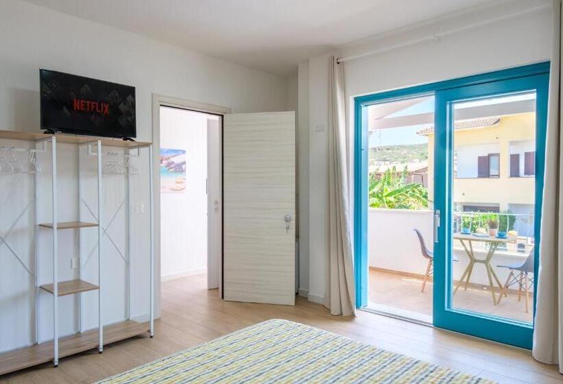 חדר דלוקס לשלושה, Eos Affittacamere