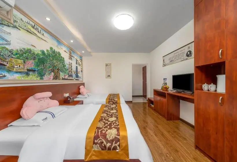 اتاق استاندارد با بالکن, Guilin Peach Blossom Bay