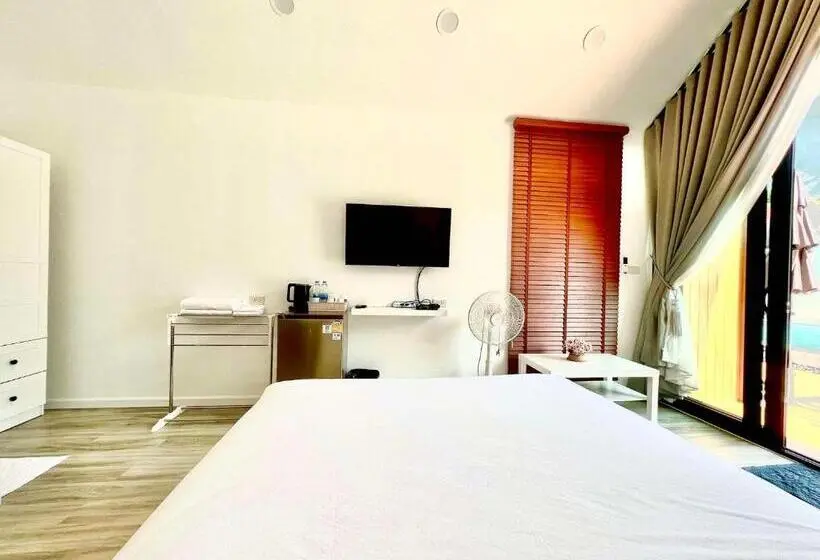 デラックスルーム, Plern Ura Poolvilla Cafe เพลินอุรา พูลวิลล่า คาเฟ่