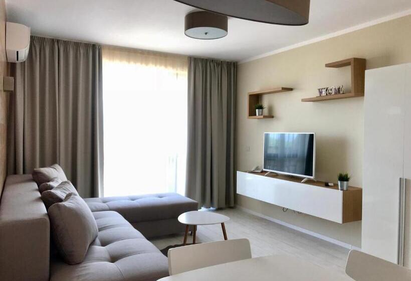 דירת דלוקס חדר שינה 1 עם נוף לים, St. Panteleimon Beach