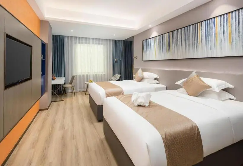 デラックスルーム, Meizhou Insight Hotel   Meijiang Wanda Plaza Branch