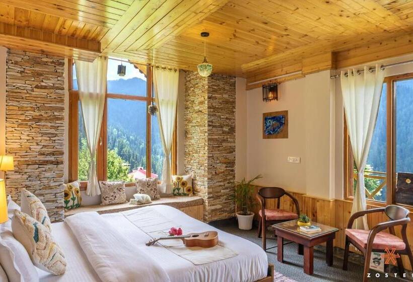 マウンテンビューデラックスルーム, Zostel Shoja, Jibhi