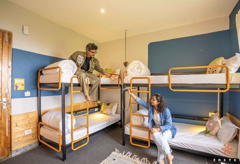 ルームシェアのワンベッド, Zostel Shoja, Jibhi