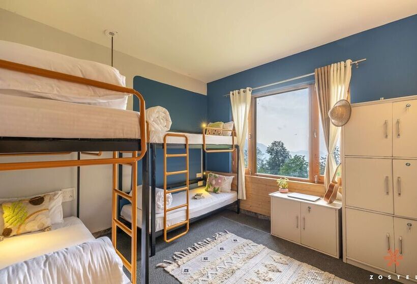 ルームシェアのワンベッド, Zostel Shoja, Jibhi