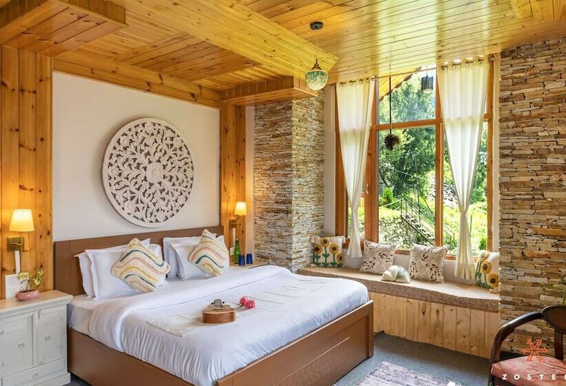 マウンテンビューデラックスルーム, Zostel Shoja, Jibhi