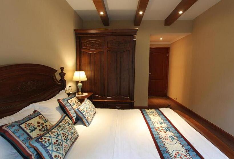 침실 2개 스위트, Cheng Du Wifc Suites  Yyc Preferred成都西金阁套房