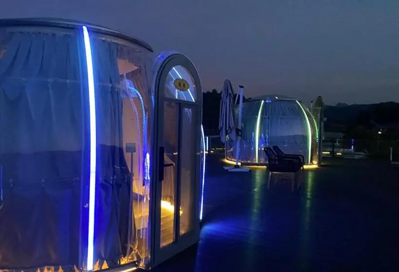 テラス付きシングルルーム, Zhangjiajie Cliff Flower Rv Tent