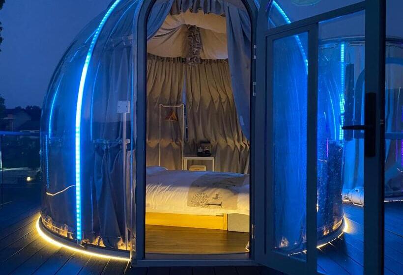 Одноместный Номер с Террасой, Zhangjiajie Cliff Flower Rv Tent