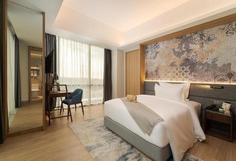 דירת אקזקיוטיב, חדר שינה 1, Oakwood Hotel & Apartments Grand Batam