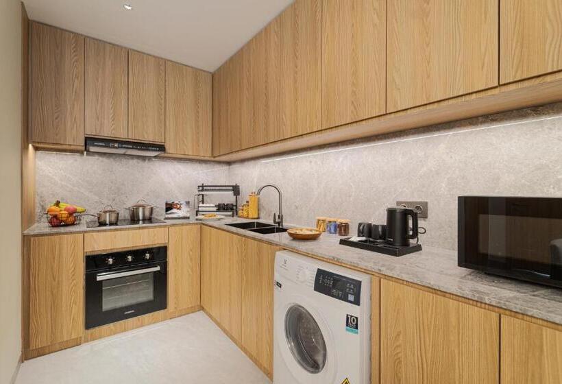 סוויטת פרמיום 2 חדרים, Oakwood Hotel & Apartments Grand Batam