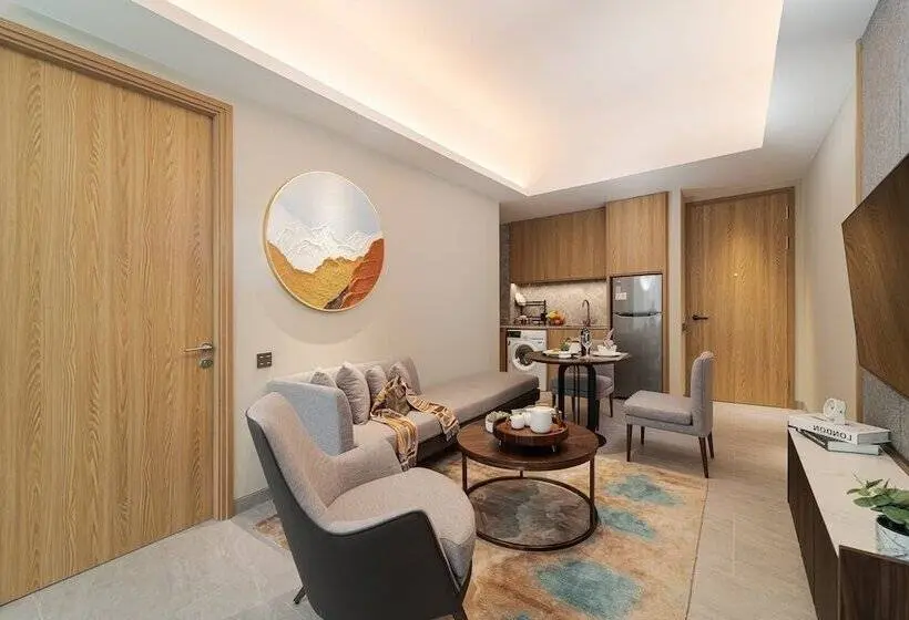 Premium-huoneisto 1 Makuuhuone, Oakwood Hotel & Apartments Grand Batam