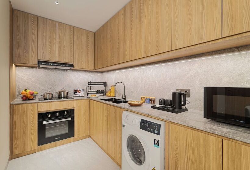 סוויטת פרמיום 2 חדרים, Oakwood Hotel & Apartments Grand Batam