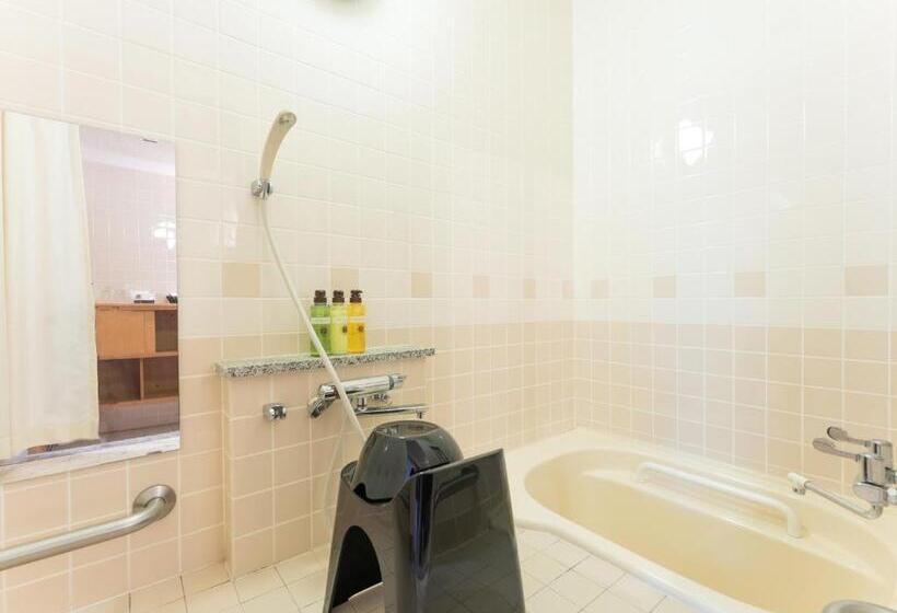 חדר סטנדרט מותאם לאדם עם מוגבלויות, Livemax Resort Upopoi Shiraoi Onsen