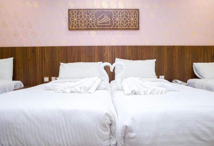 スタンダード4人部屋, Mahd Al Resala 1 Hotel فندق مهد الرسالة 1