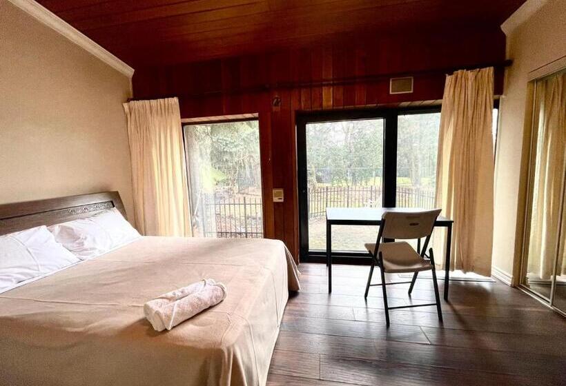 غرفة ديلوكس سرير كينج, Vihome 368  Quiet House Near Bayview Village And Subway