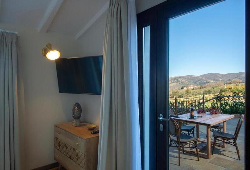 디럭스 룸, Villa Il Tinaio