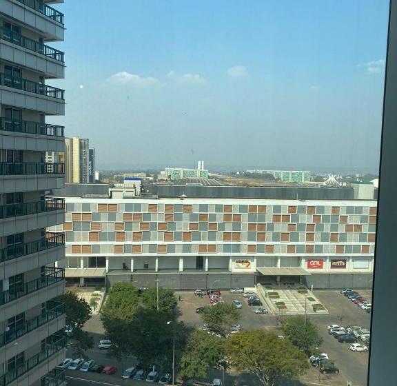 Апартаменты Deluxe 1 Спальня, Apartamento Moderno E Aconchegante Com Vista Para A Esplanada