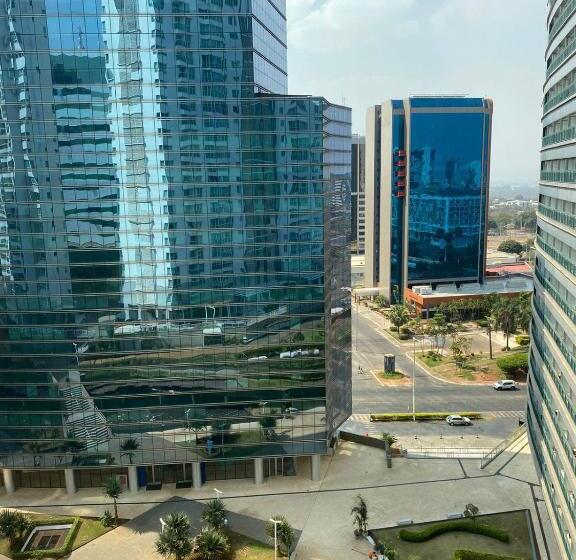 带1个卧室的豪华公寓, Apartamento Moderno E Aconchegante Com Vista Para A Esplanada