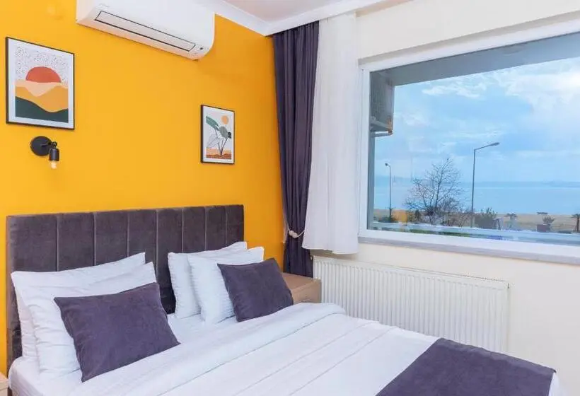 اتاق استاندارد سه نفره, Ki̇raz Beach Otel