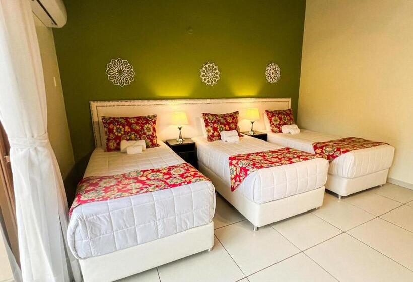 اتاق خانوادگی با سرویس بهداشتی مشترک, Mburucuyá Hotel Boutique