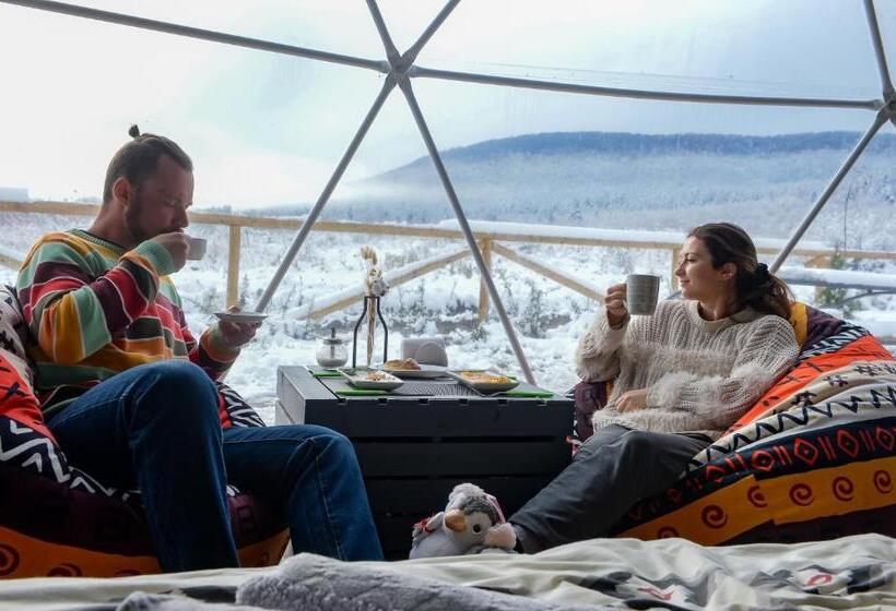 패밀리 룸 산 전망, глемпінг едельвейс