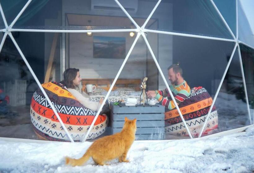 패밀리 룸 산 전망, глемпінг едельвейс