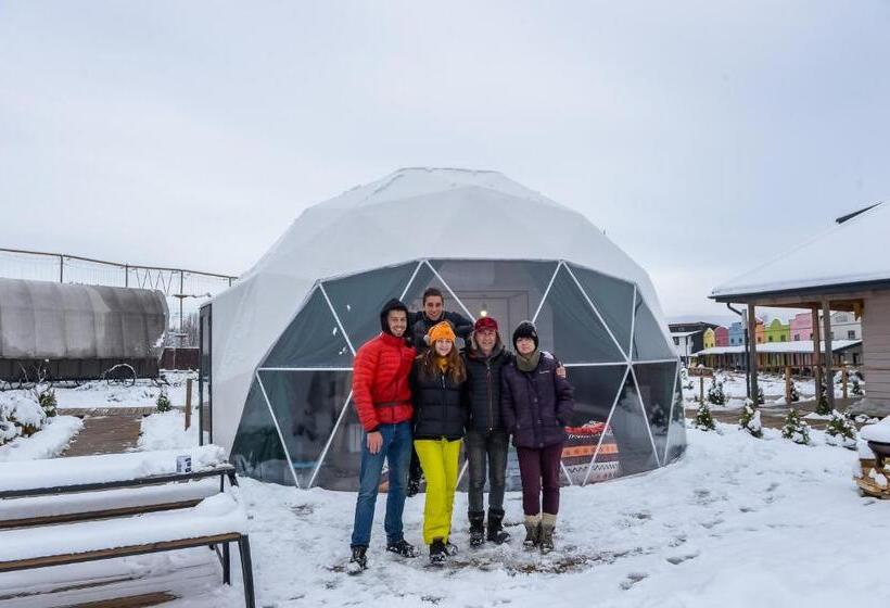 패밀리 룸 산 전망, глемпінг едельвейс