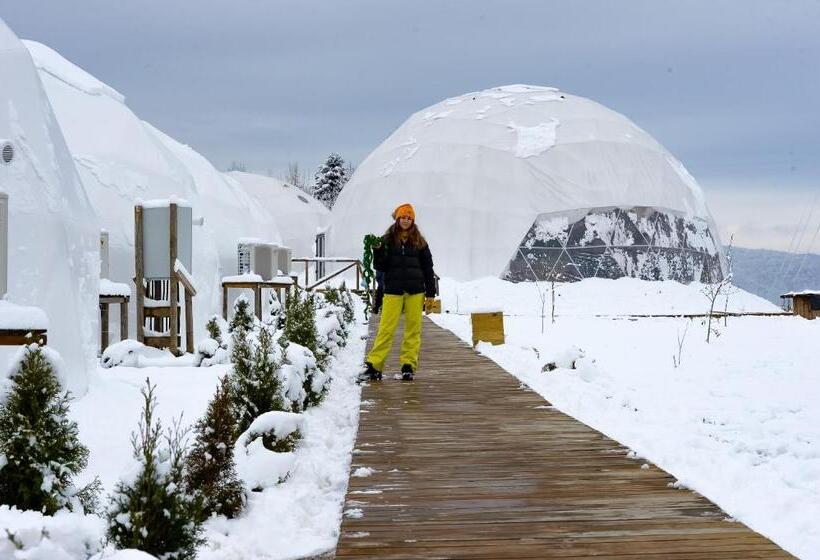 패밀리 룸 산 전망, глемпінг едельвейс