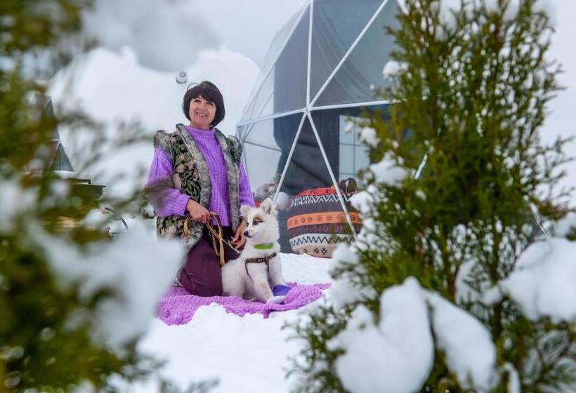 패밀리 룸 산 전망, глемпінг едельвейс