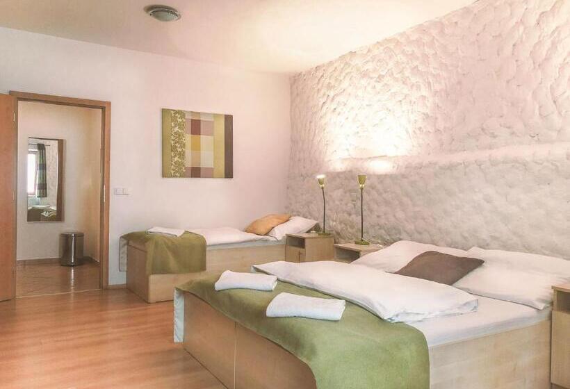 غرفة قياسية رباعية, Penzion Solnice