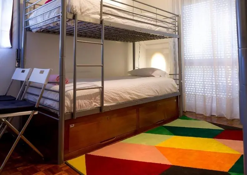 Standard Neljän Hengen Huone Parveke, Hostel Carvalho