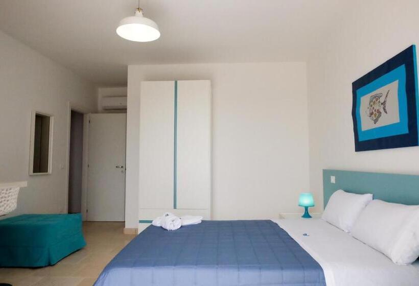 اتاق استاندارد سه تخته با چشمانداز باغ, La Dimora Salento