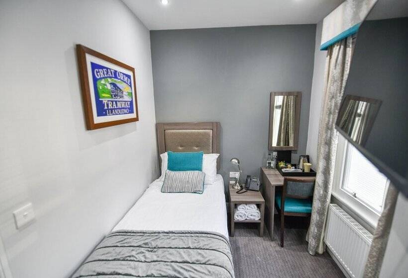 غرفة قياسية فردية, Belmont Llandudno