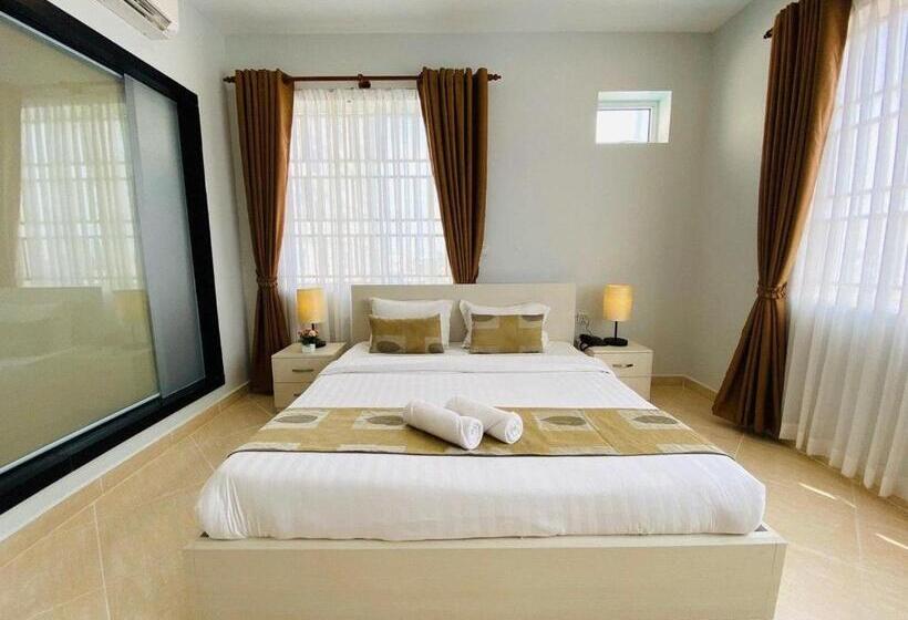 חדר סופריור עם מיטת קינג, Mekongview 1 Condotel