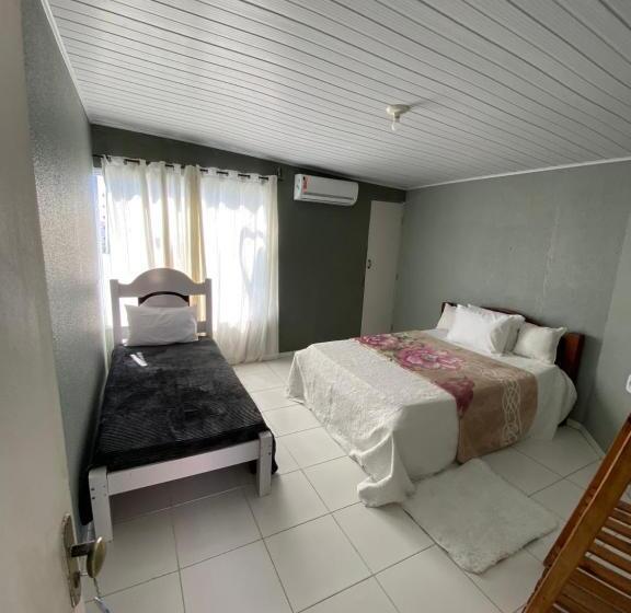 غرفة قياسية ثلاثية, Pousada Caribe Do Frances