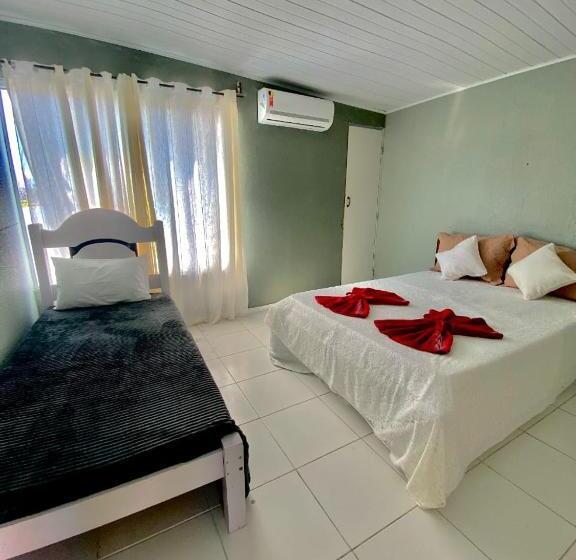 Номер Стандарт Трехместный, Pousada Caribe Do Frances