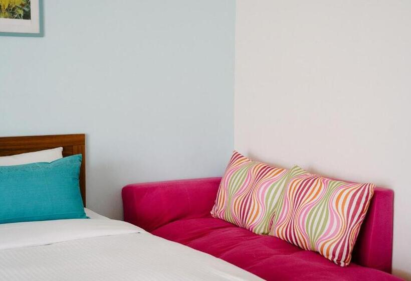 اتاق کلاسیک با تراس, He Sen B&b