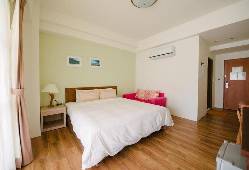 اتاق کلاسیک با تراس, He Sen B&b