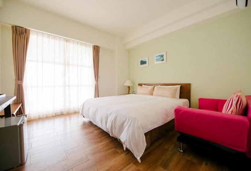 اتاق کلاسیک با تراس, He Sen B&b