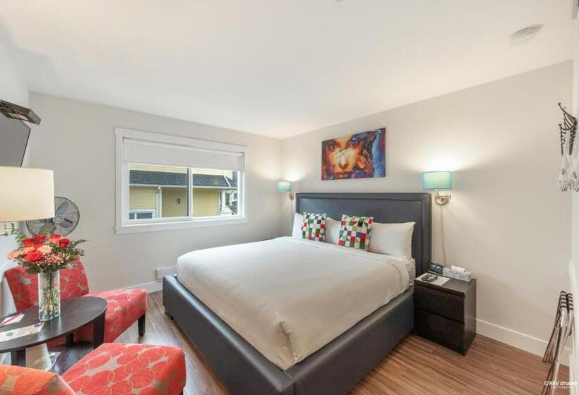 带大床的豪华间, Queens