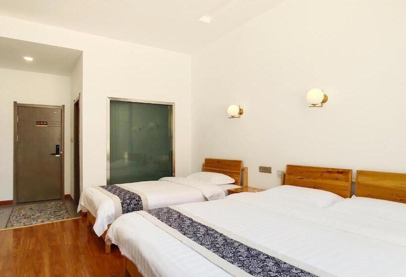 غرفة عائلية, Zhangye Danxia Tianyu Yododo Inn