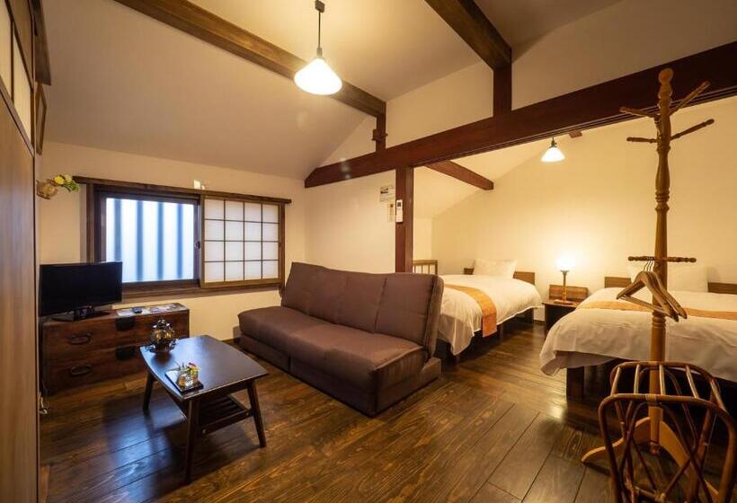 Трехместный Номер Стандарт Совместная Ванная, Inase Otsu Machiya Bed And Breakfast