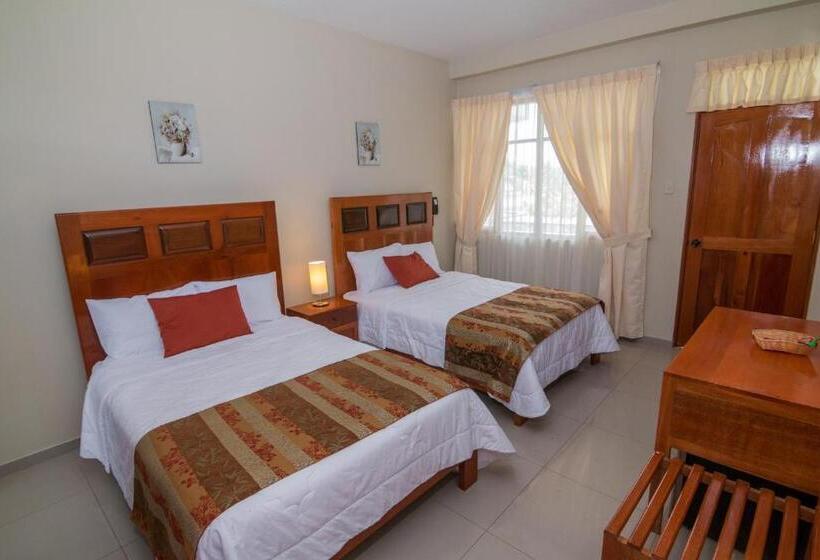 ２ダブルベッドのスタンダードルーム, La Floresta Tarapoto Hostal