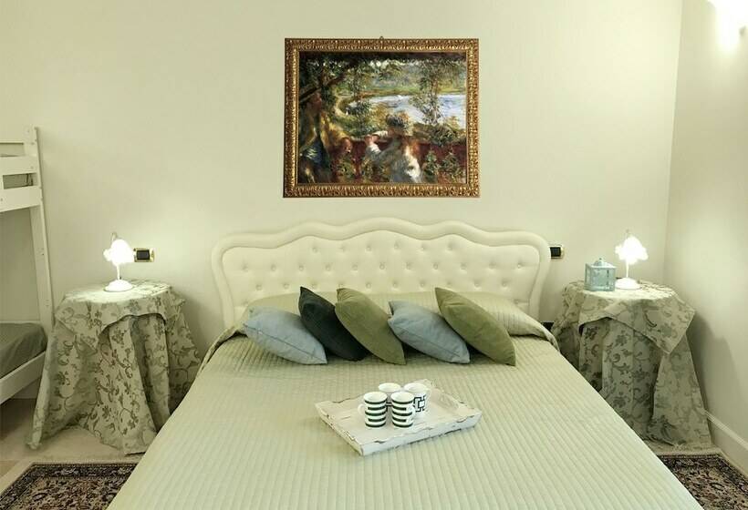 חדר משפחתי נוף לגינה, La Cascata Negli Ulivi