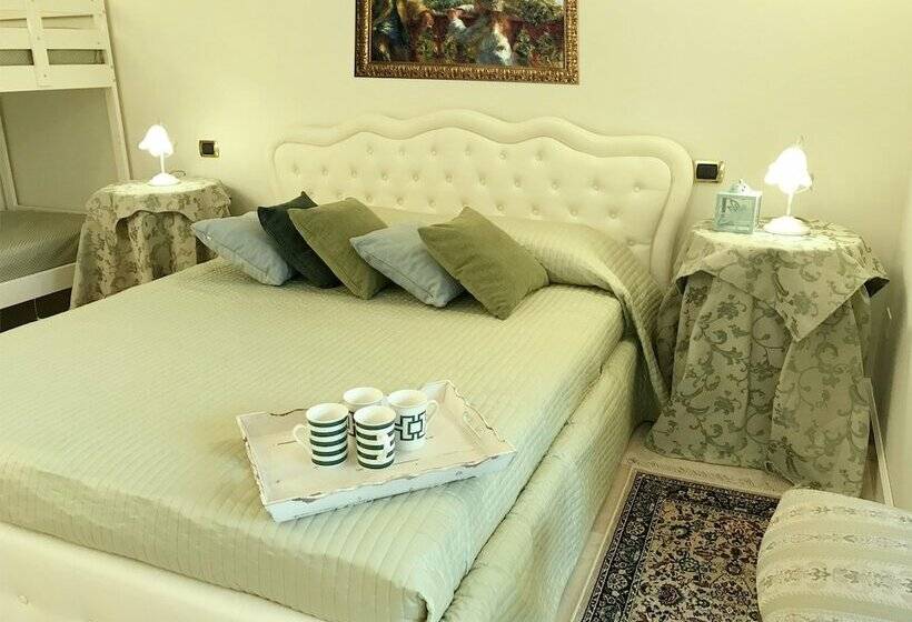 חדר משפחתי נוף לגינה, La Cascata Negli Ulivi