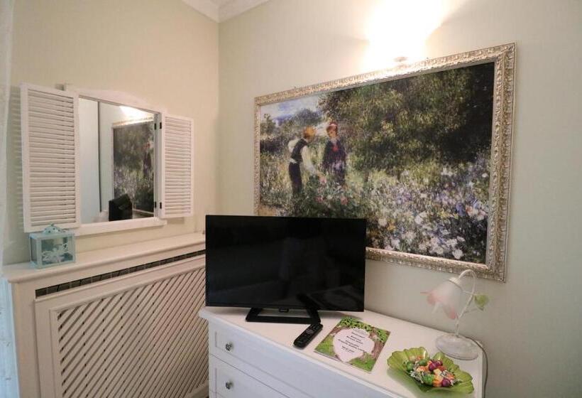 חדר משפחתי נוף לגינה, La Cascata Negli Ulivi