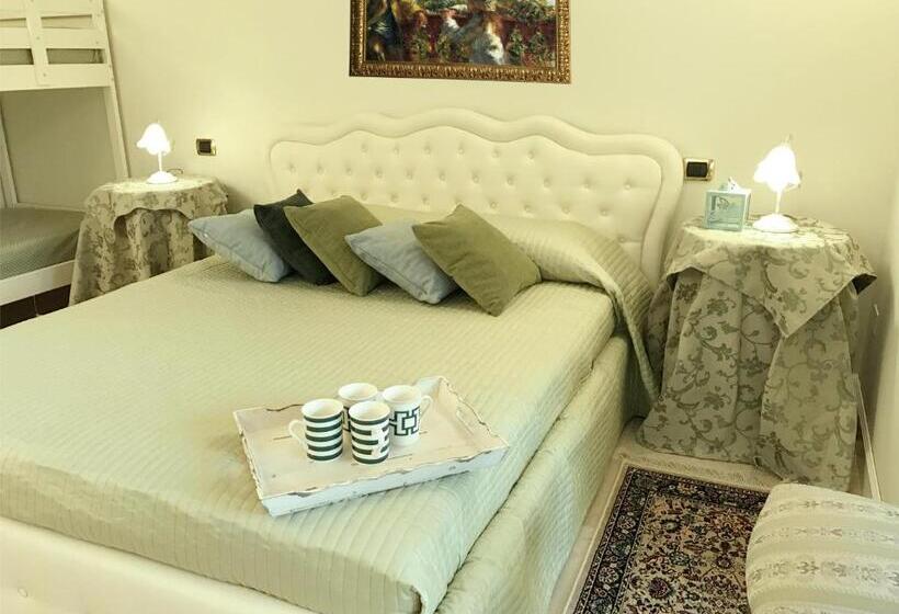 חדר משפחתי נוף לגינה, La Cascata Negli Ulivi