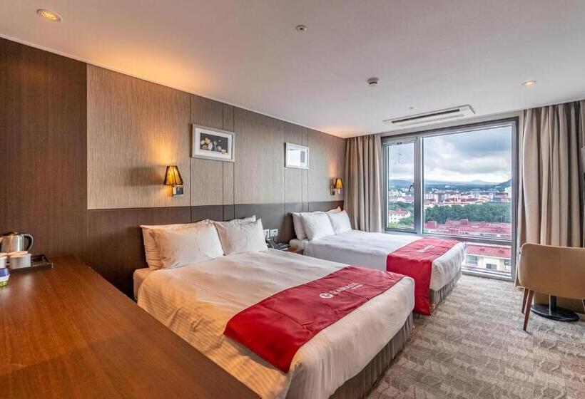 디럭스 룸, Ramada By Wyndham Jeju City Hall